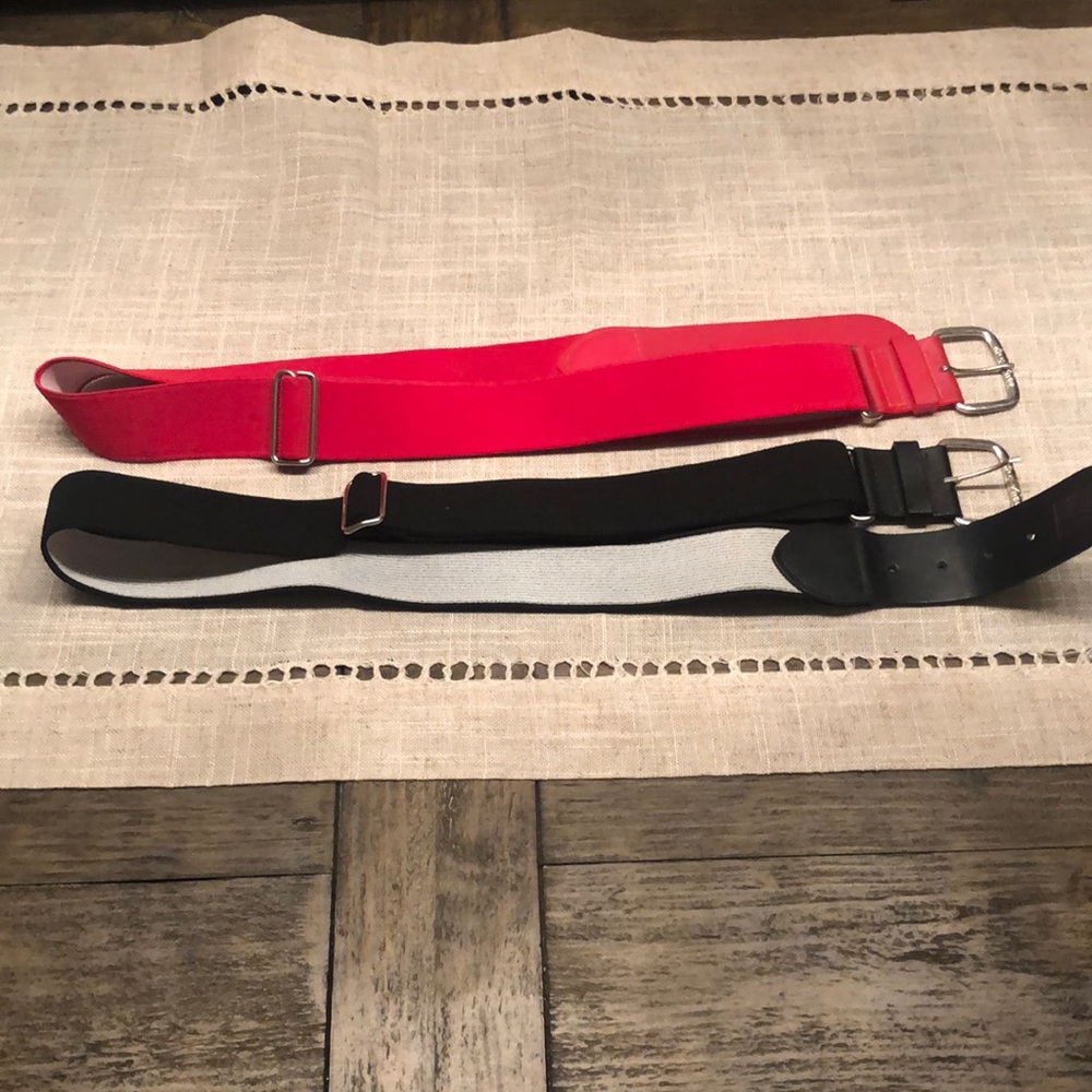 Set of baseball/softball belts